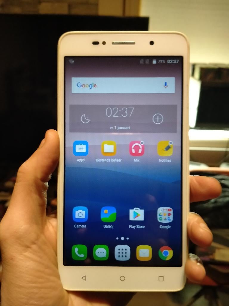 Alcatel wit pix 4 8 gb, Telecommunicatie, Mobiele telefoons | Apple iPhone, Ophalen, Gebruikt, Overige modellen, Wit