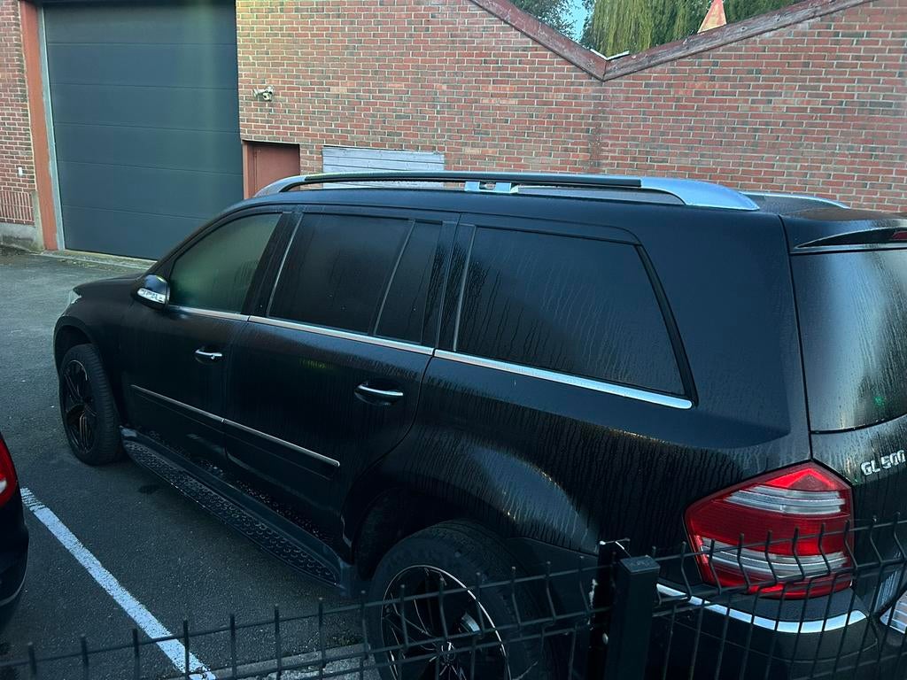 Gl 500 V8 185000klms mercedes onderhoud, Auto's, Automaat, GL, Zwart, Zwart
