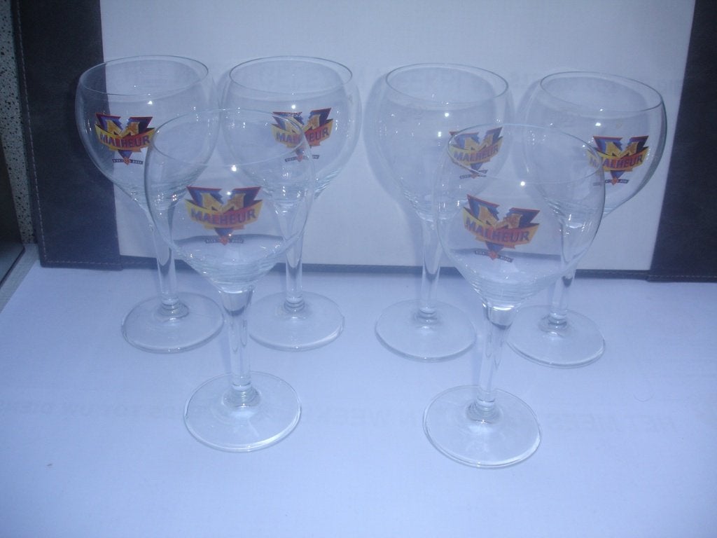 Bierglas Malheur, 25cl, 10 stuks voor € 7,00, Collections, Marques de bière, Comme neuf, Verre ou Verres, Autres marques, Enlèvement ou Envoi