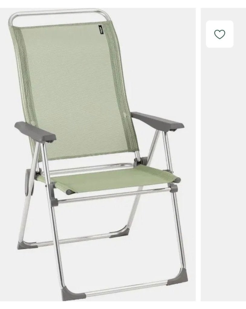 Lafuma Mobilier  Campingstoel Alu Cham Batyline, Caravanes & Camping, Enlèvement, Comme neuf, Chaise de camping