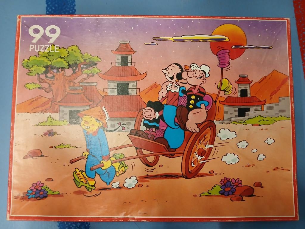 Retro puzzel Popeye, Ophalen, Overige typen