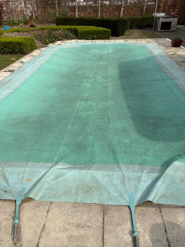Winterzeil zwembad 9x5m, Tuin en Terras, Ophalen, Gebruikt, Afdekzeil