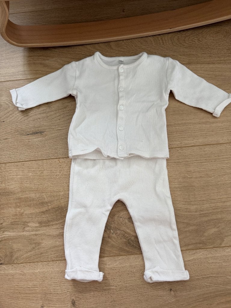 Ensemble Zeeman blanc, Enfants & Bébés, Vêtements de bébé | Taille 56, Neuf, Zeeman, Garçon ou Fille, Enlèvement ou Envoi