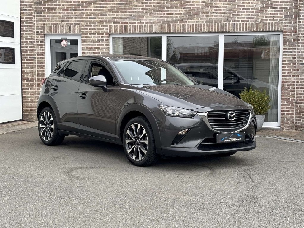 Mazda CX-3 2.0 SKY-G / Camera / Apple / 65000km / 12m wb, Autos, Argent ou Gris, 140 g/km, Euro 6, 89 kW