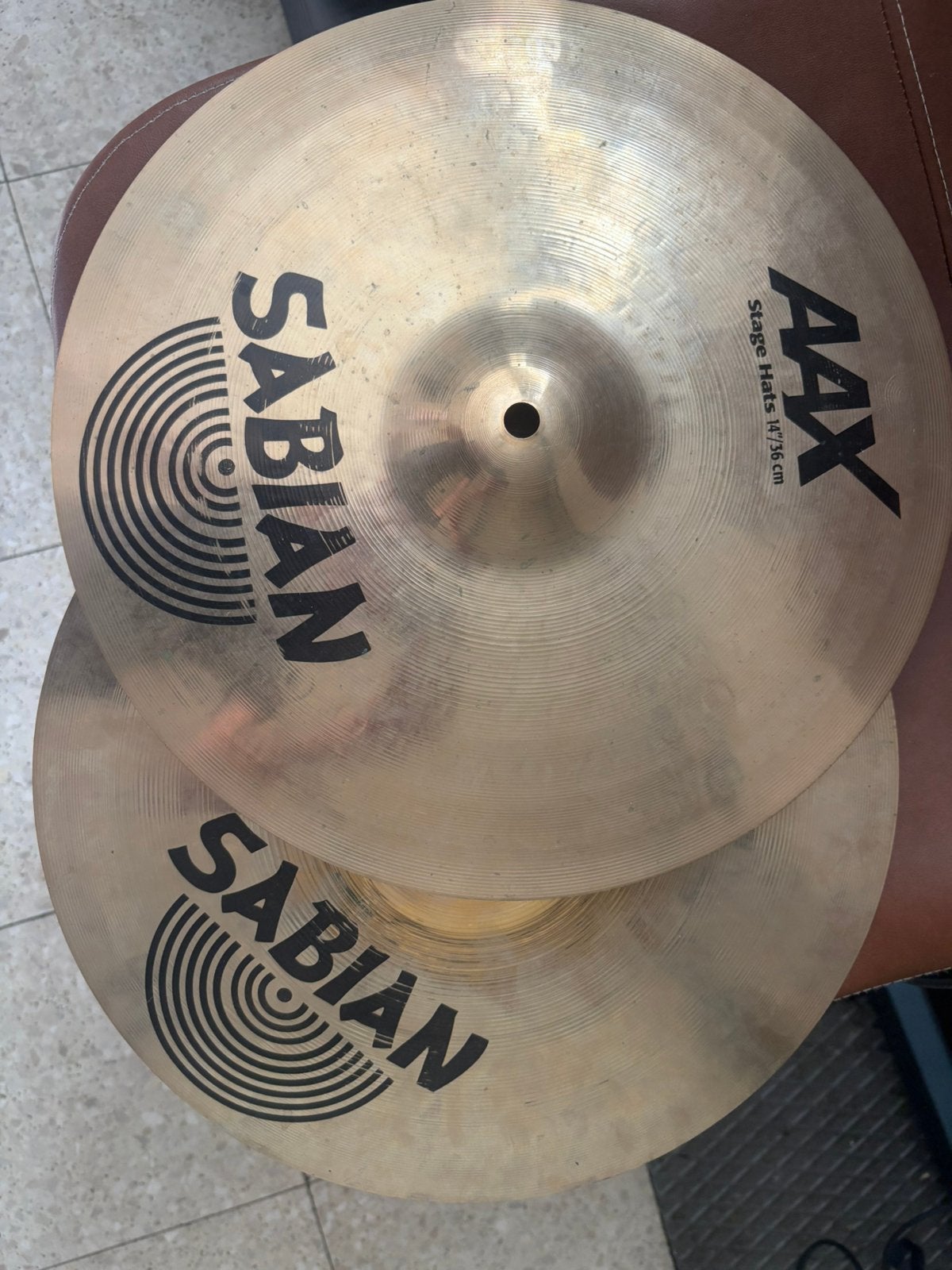 Hi-hat sabian AAX, Muziek en Instrumenten, Ophalen, Zo goed als nieuw