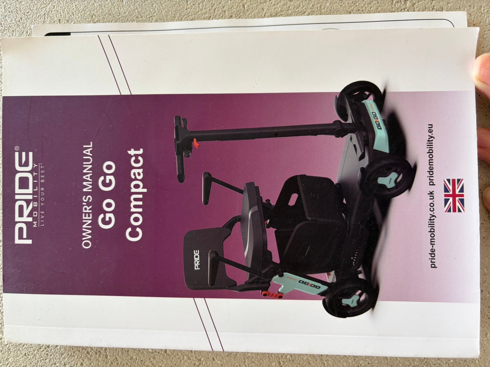 Mobiele scooter opplooibaar pride go go compact, Fietsen en Brommers, Ophalen, Nieuw