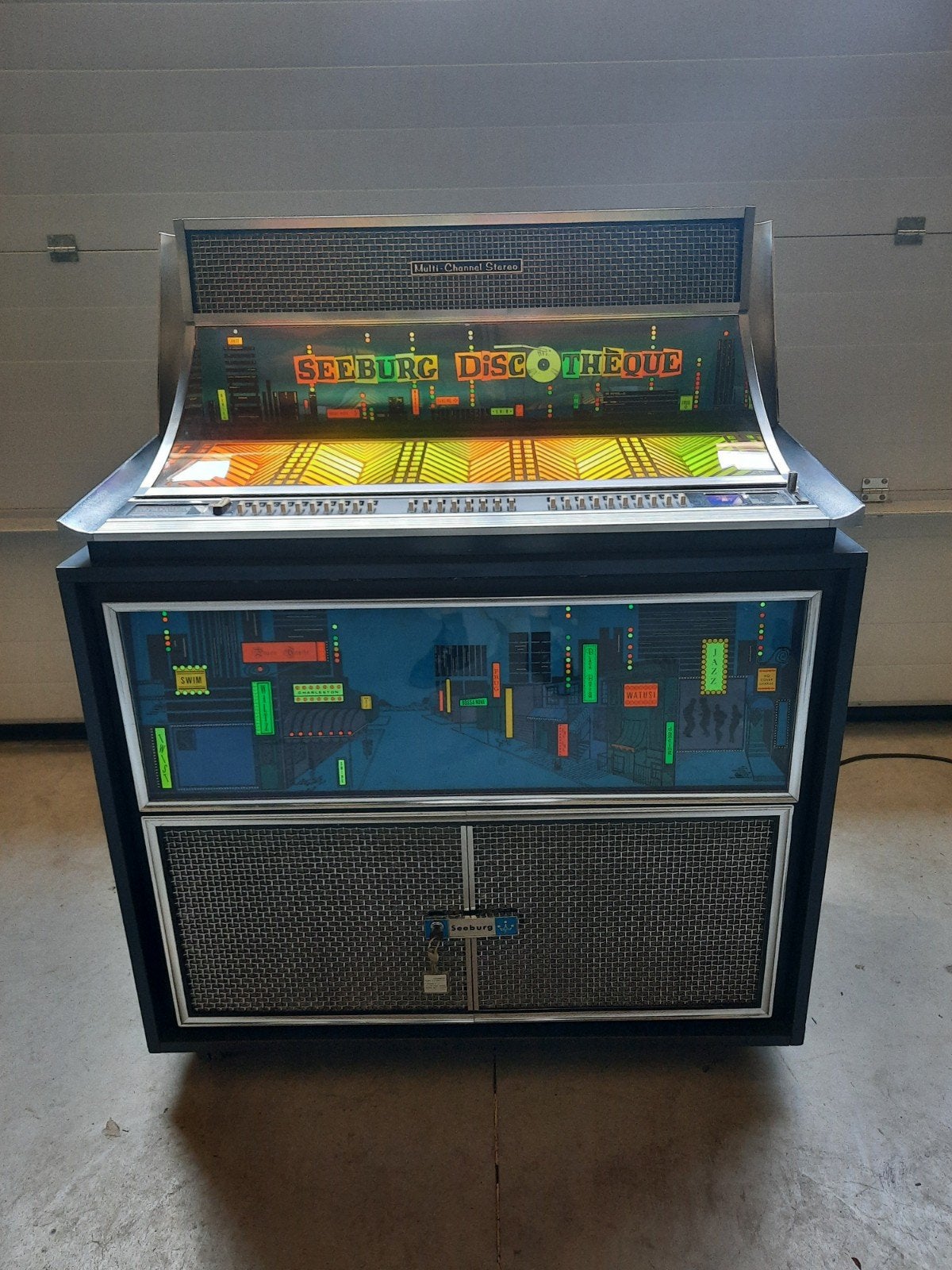 Discothèque Seeburg Jukebox, Enlèvement, Seeburg