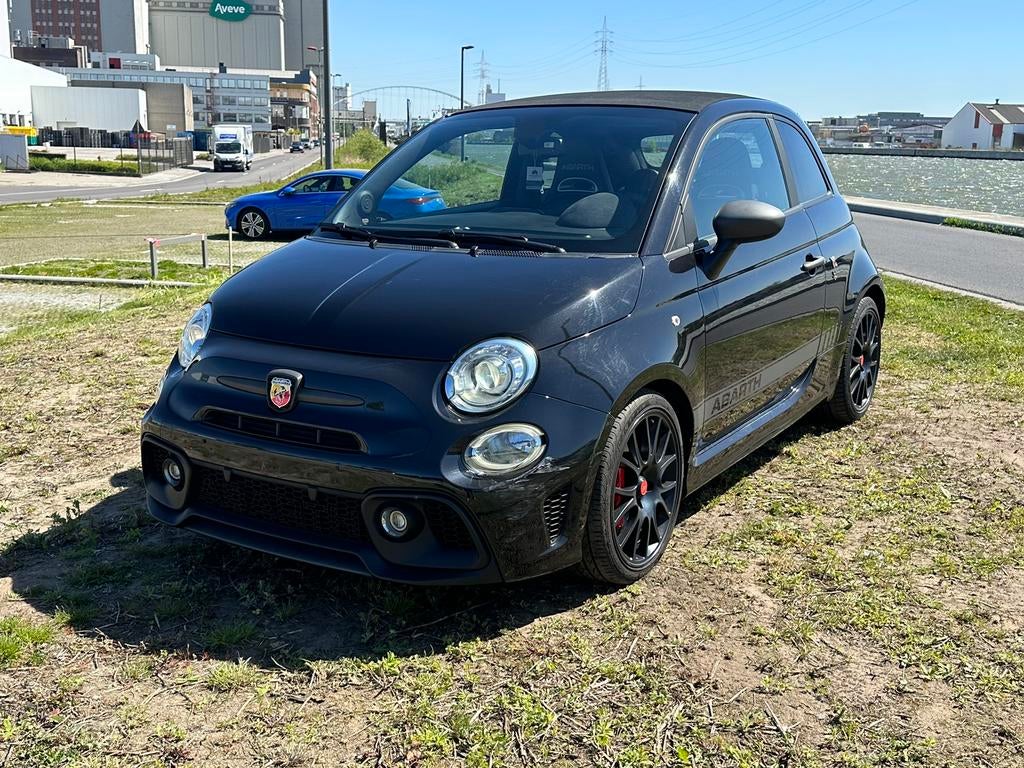 Abarth 595 Competzione Cabrio 179HP Automaat, Euro 6, Zwart, Bedrijf, Automaat