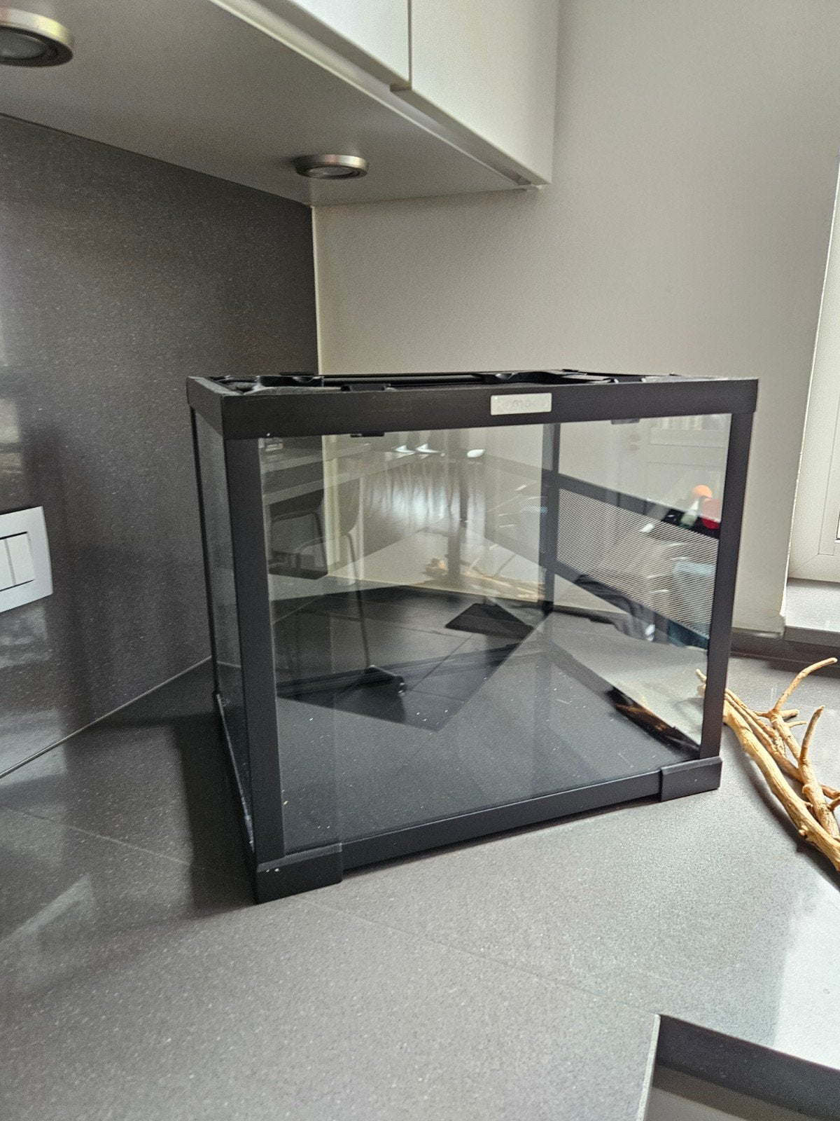 terrarium en verre Komodo 40x30x35, Enlèvement, Utilisé, Terrarium ou Paludarium
