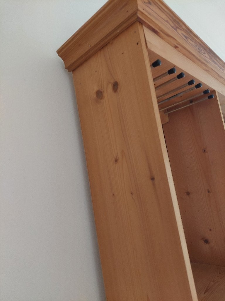 open opbergkast, Ophalen, Gebruikt