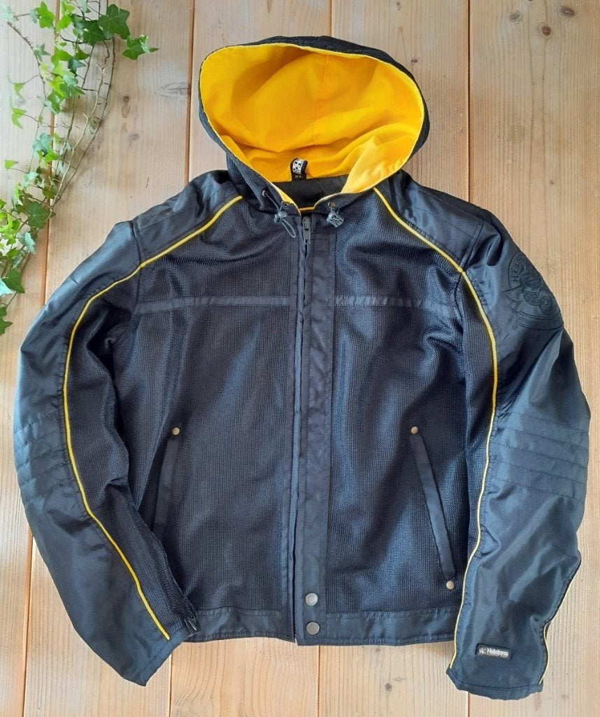 Helstons mesh zwarte textiel motorjas dames - XL, Jas | textiel, Ophalen of Verzenden, Helstons, Dames