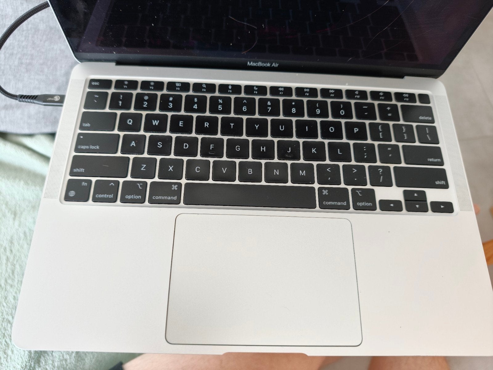 Macbook Air M1 A2337 512 GB SSD, 8 RAM Onderdelen, Ophalen of Verzenden, 8 GB, 512 GB, MacBook