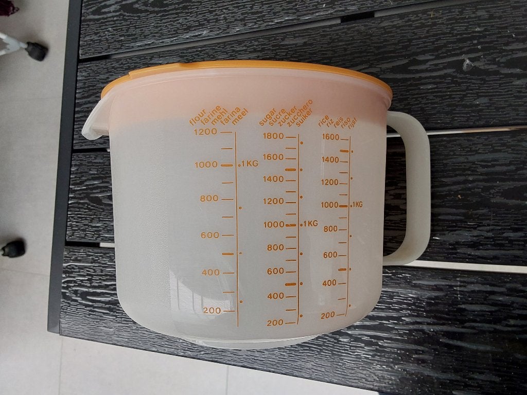 Mengkom tupperware, Ophalen of Verzenden, Zo goed als nieuw