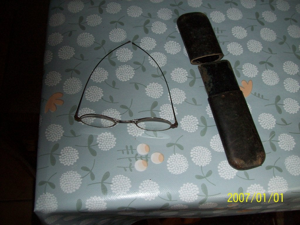 oude bril jaren 1940 wo2, Ophalen of Verzenden, Landmacht, Overige typen