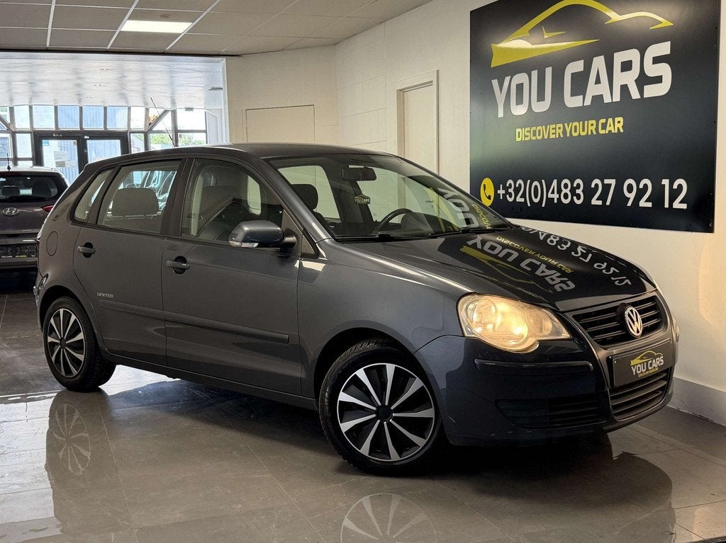 Volkswagen Polo 1.2i United 1 Jaar garantie, Auto's, Volkswagen, Stof, Gebruikt, Overige kleuren, 1198 cc