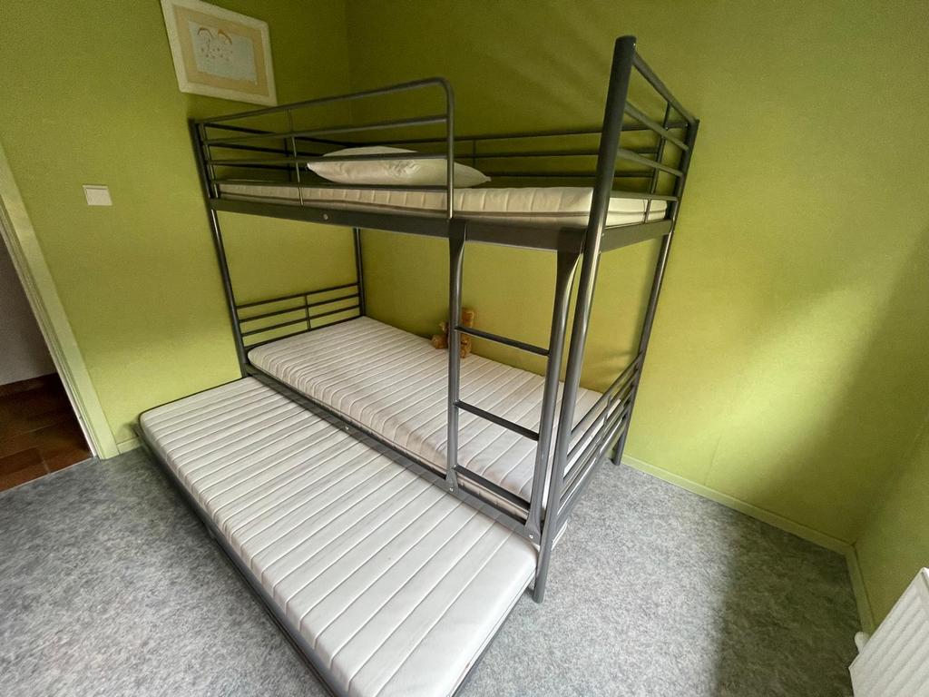Stapelbed voor 2 of 3 personen - in PERFECTE staat, 100 cm, Enlèvement, Lits superposés, 200 cm