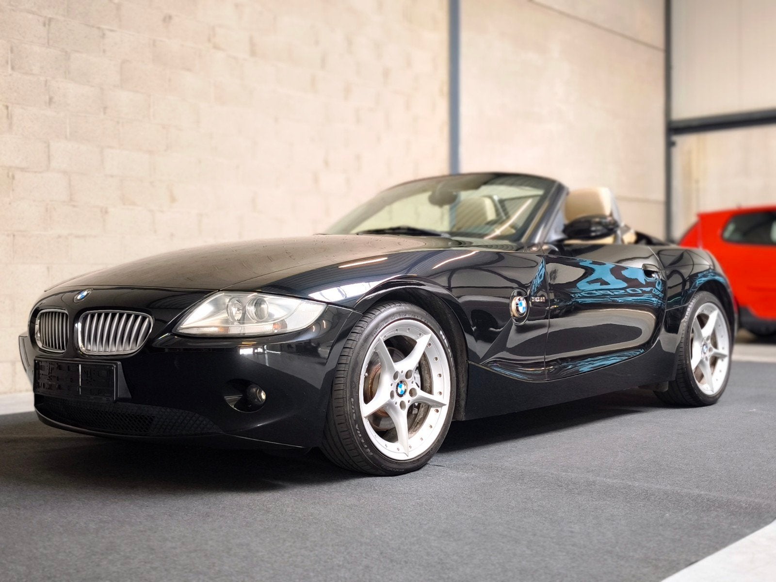 bmw z4 roadster cabrio 3.0i beige Leder sportknop, Autos, BMW, Cuir, Achat, Beige, Entreprise