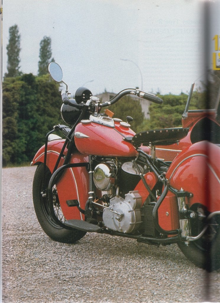 1940 Moto Indian 1200 Chief collection, Verzenden, Gelezen