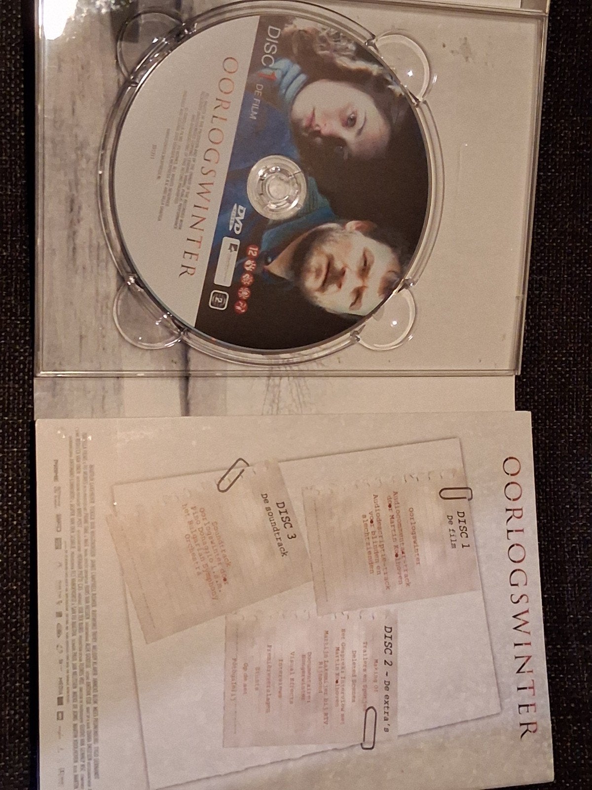 Dvd-box Oorlogswinter, film naar het boek van Jan Terlouw, Extra's, Nederlands, Ophalen of Verzenden, Zo goed als nieuw