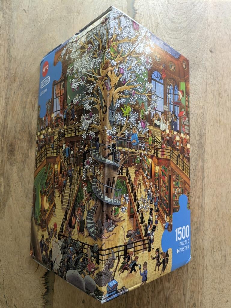 Puzzel Heye - Oersterle / 1500 stukjes, Ophalen, 500 t/m 1500 stukjes, Gebruikt, Legpuzzel