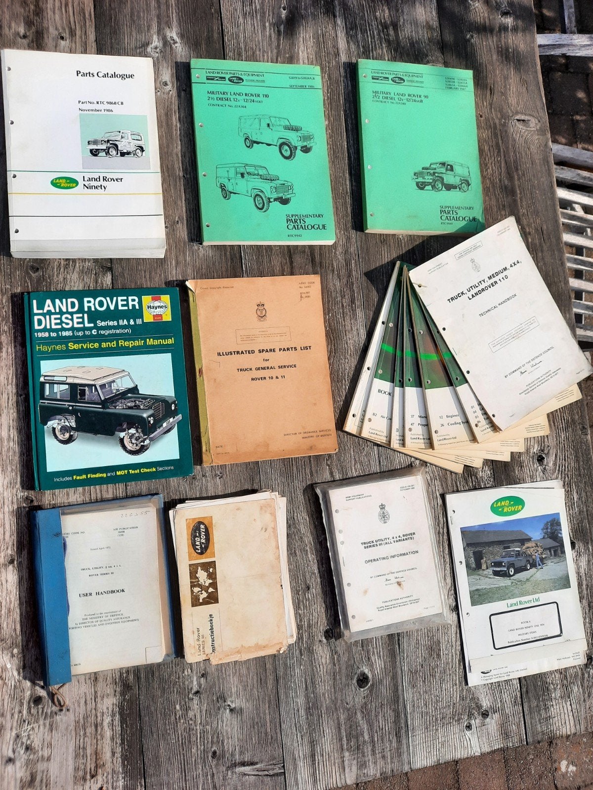 Landrover explosietekeningen, vraagbaak, enz, Ophalen of Verzenden, Land Rover