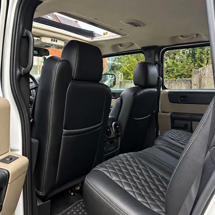 HUMMER H2 SUT V8 4X4, Auto's, Automaat, Adaptive Cruise Control, 2880 kg, Wit