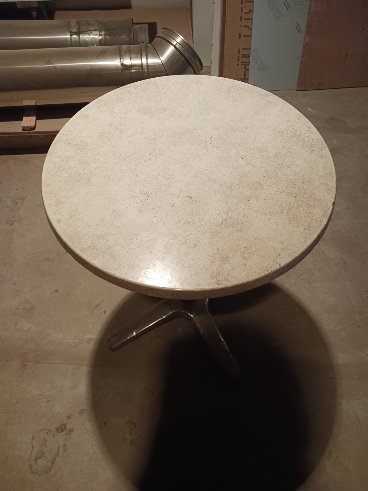 ronde tafel, Ophalen