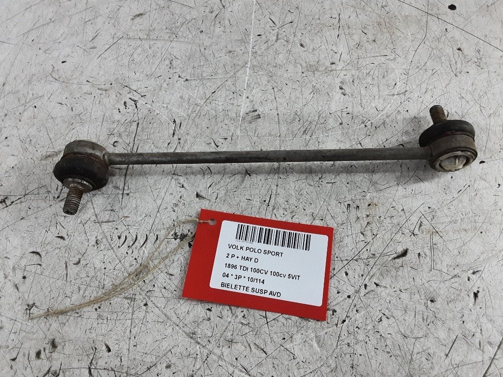 BIELLETTE DE BARRE STABILISATRICE AVANT DROIT Volkswagen, Volkswagen, Mevr. I. Hauben, Utilisé, Rue de l'Espoir 34 34
4030  GRIVEGNÉE, BE