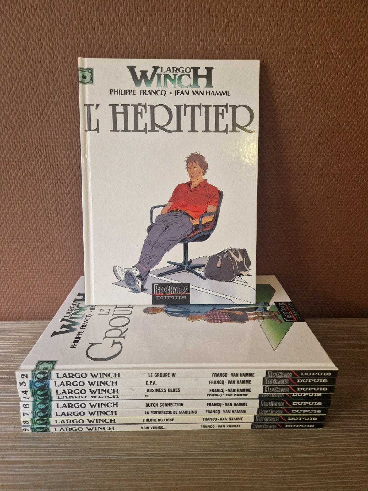 Lot de 9 bd largo winch 1 à 9,REED/EO, Enlèvement ou Envoi