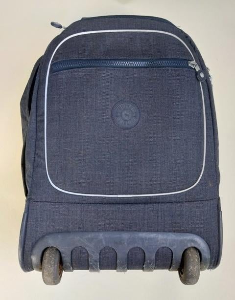 Grand cartable Kipling (chariot), Enlèvement ou Envoi, Comme neuf, Bleu, Porte-documents ou Cartable