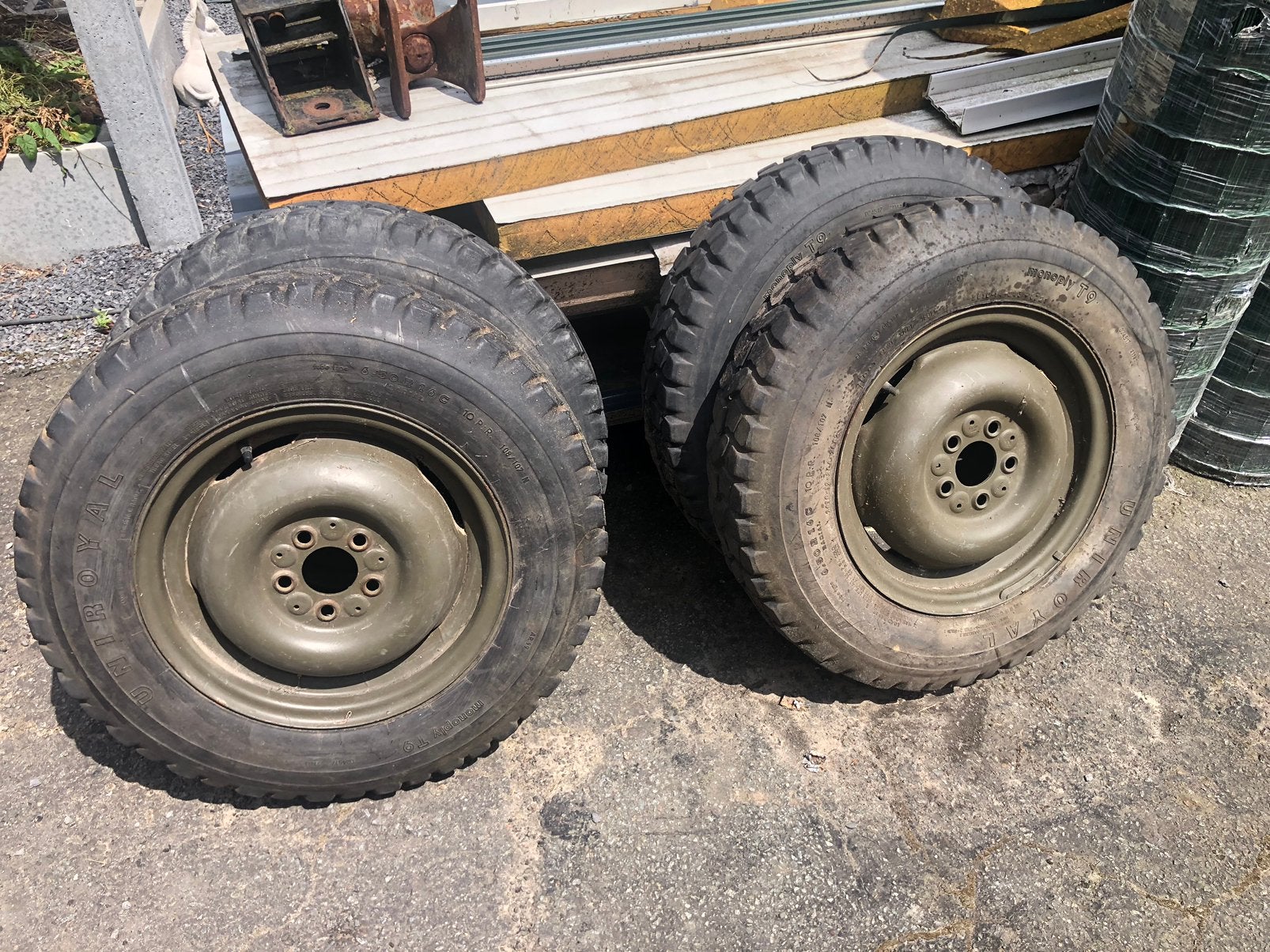 Banden + velgen Iltis Bombardier, Enlèvement, Pneu(s)