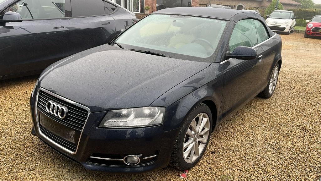 AUDI A3 Cabriolet 2.0 TDi / DISTRI OK BOITE-AUTO, Autos, Audi, Euro 5, Achat, Beige, Entreprise