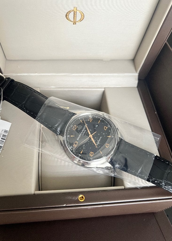 Baume & Mercier Clifton Club 45mm NEUVE, Cuir, Acier, Enlèvement, Neuf