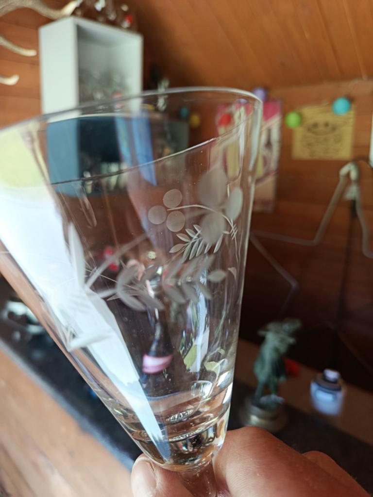 55 verres en cristal belges Art Déco Verrerie Doyen, Enlèvement