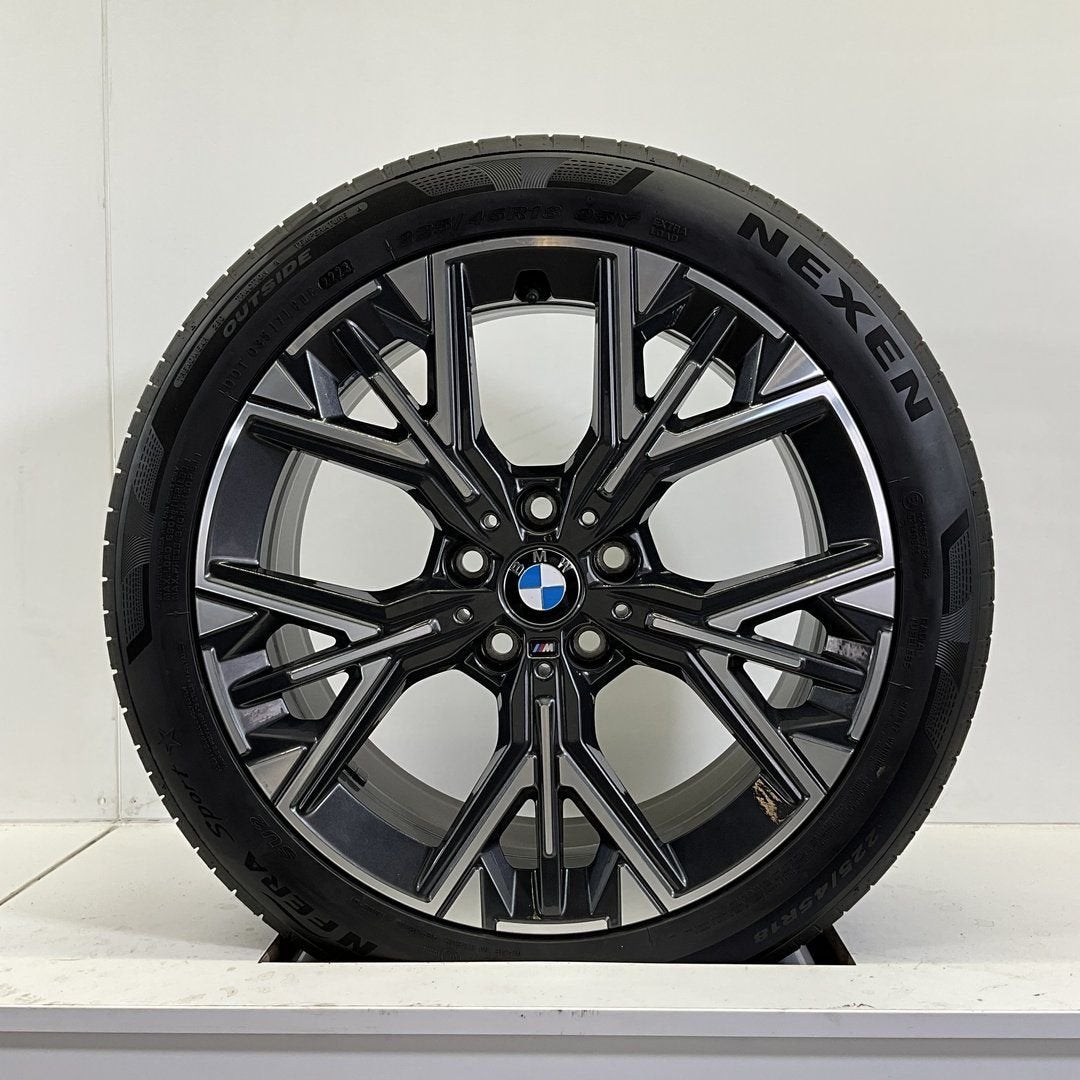 BMW 1 SERIE F70 2 SERIE F74 SET VELGEN + ZOMERBANDEN 18 INCH, Auto-onderdelen, 18 inch, Gebruikt, -, -