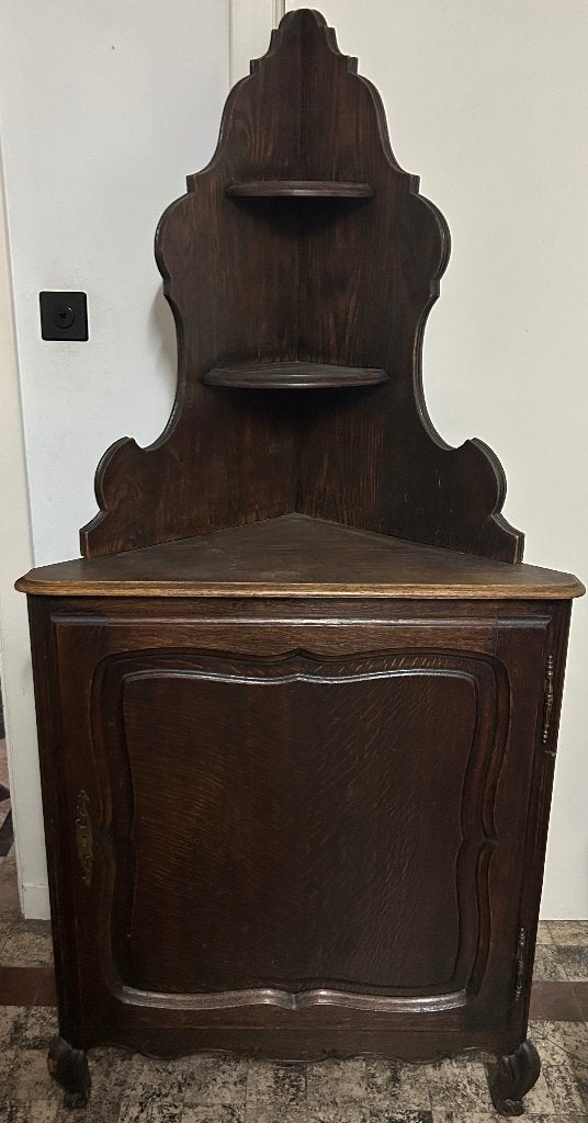 Meuble de coin bois massif, Utilisé, 50 à 100 cm, 50 à 75 cm, 150 à 200 cm