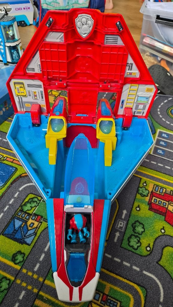 Paw Patrol Mighty pups super jet 2 in 1, Ophalen, Gebruikt