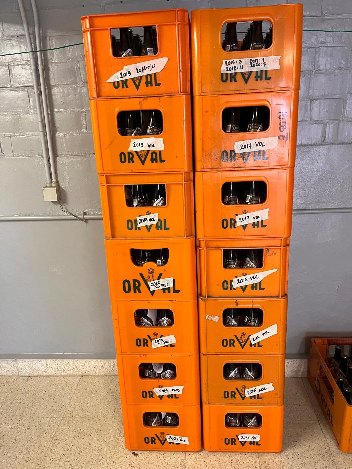 Orval per bak, Verzamelen, Ophalen, Zo goed als nieuw