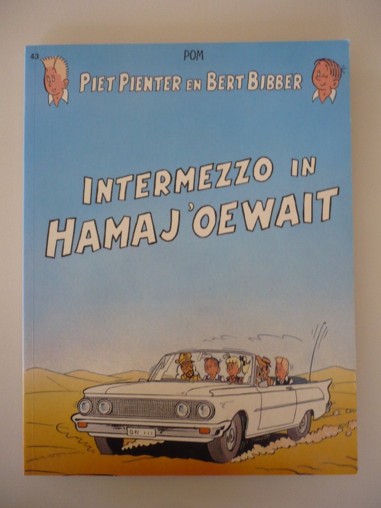 Piet Pienter en Bert Bibber 43 Intermezzo in Hamaj'oewait, Livres, BD, Comme neuf, Une BD, Enlèvement ou Envoi