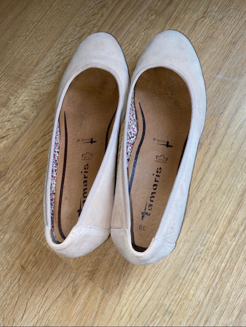 Tamaris ballerina's maat 39., Ophalen of Verzenden, Zo goed als nieuw, Ballerina's