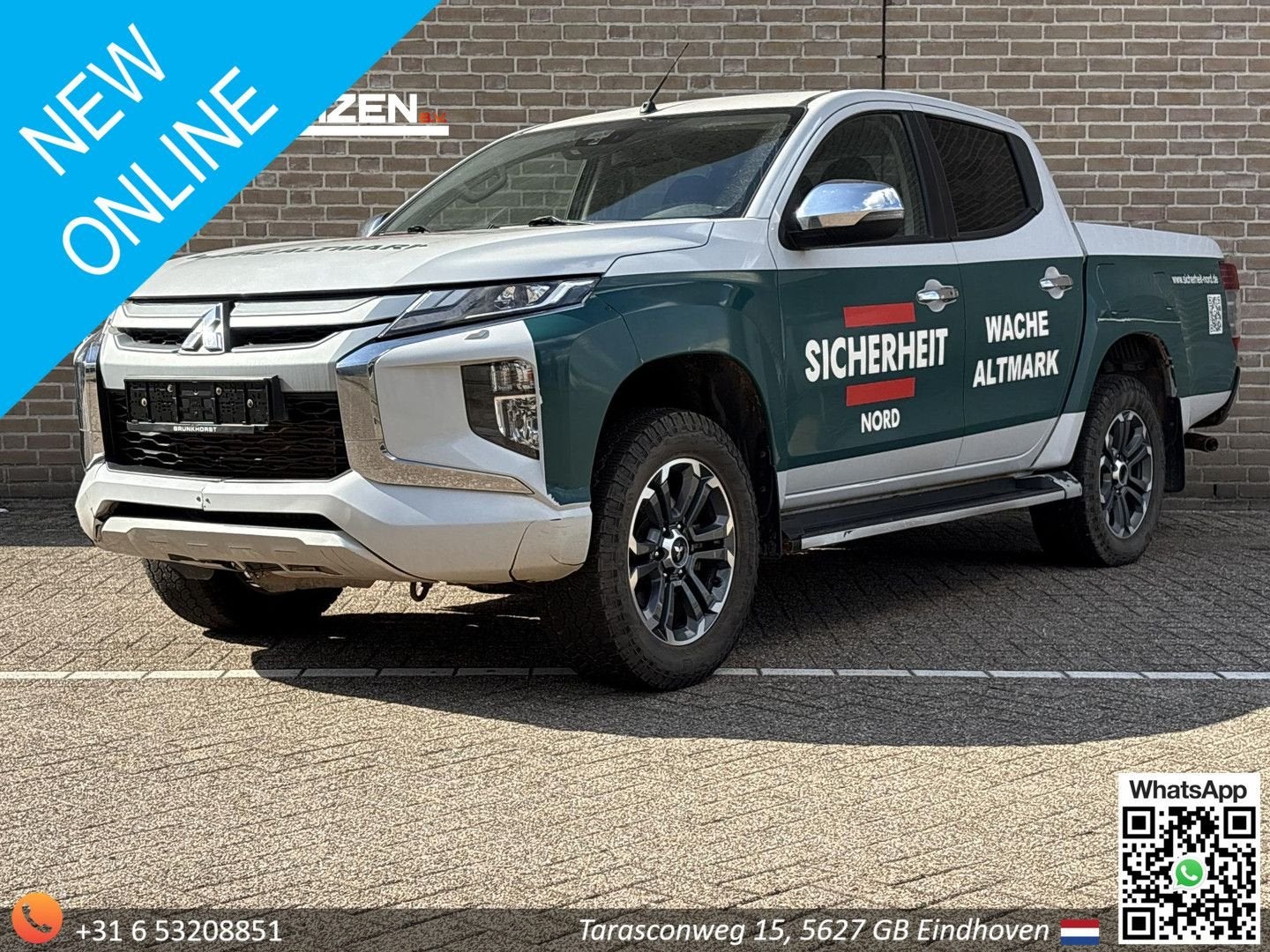 Mitsubishi L200 2.4 DI-D LP 4WD DC Easy Select Invite | € 13, Autos, Mitsubishi, Achat, Entreprise, Boîte manuelle, Diesel