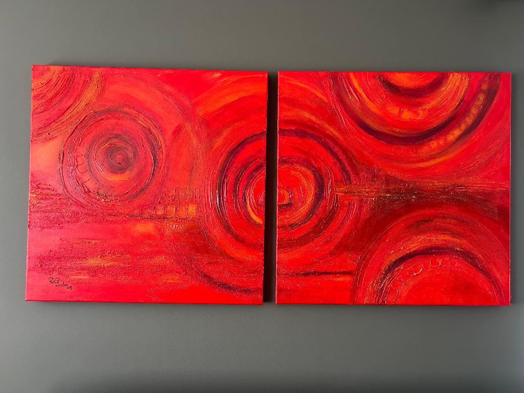 Modern schilderij, Ophalen