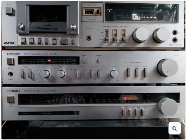 Retro Technics installatie  versterker tuner deck, Audio, Tv en Foto, Ophalen, Gebruikt, Cassettedeck, Losse componenten