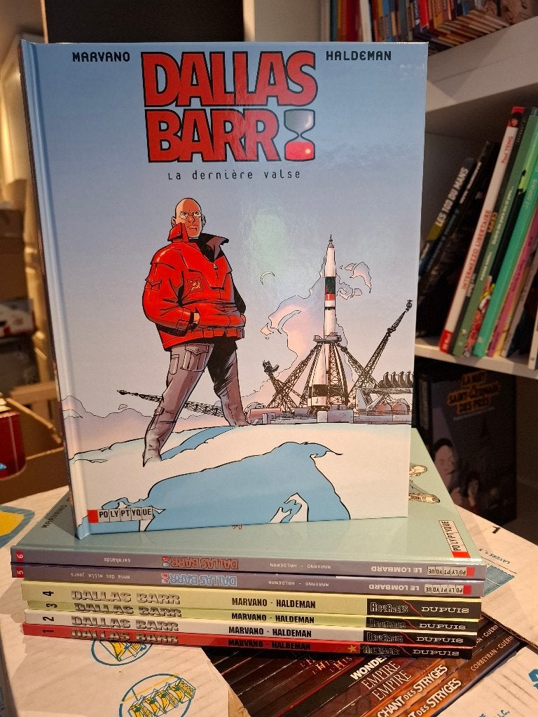 DALLAS BARR TOMES 1 à 7 SERIE COMPLETE TBE EO/REED, Livres, Série complète ou Série, Enlèvement ou Envoi, Comme neuf
