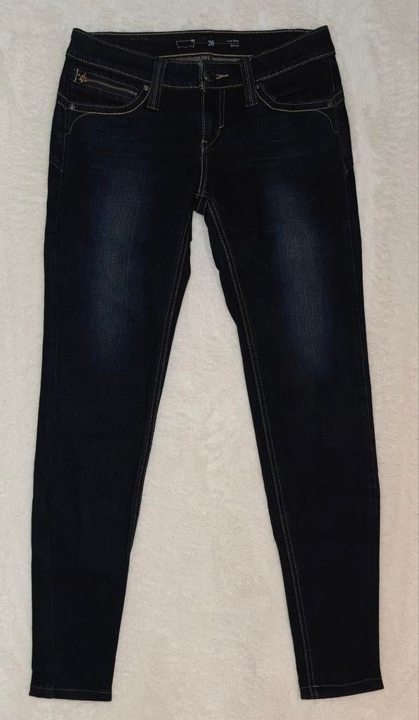 Levi’s Revel Demi Curve Skinny Jeans W26 L34 EU36 S Dark Blu, Envoi