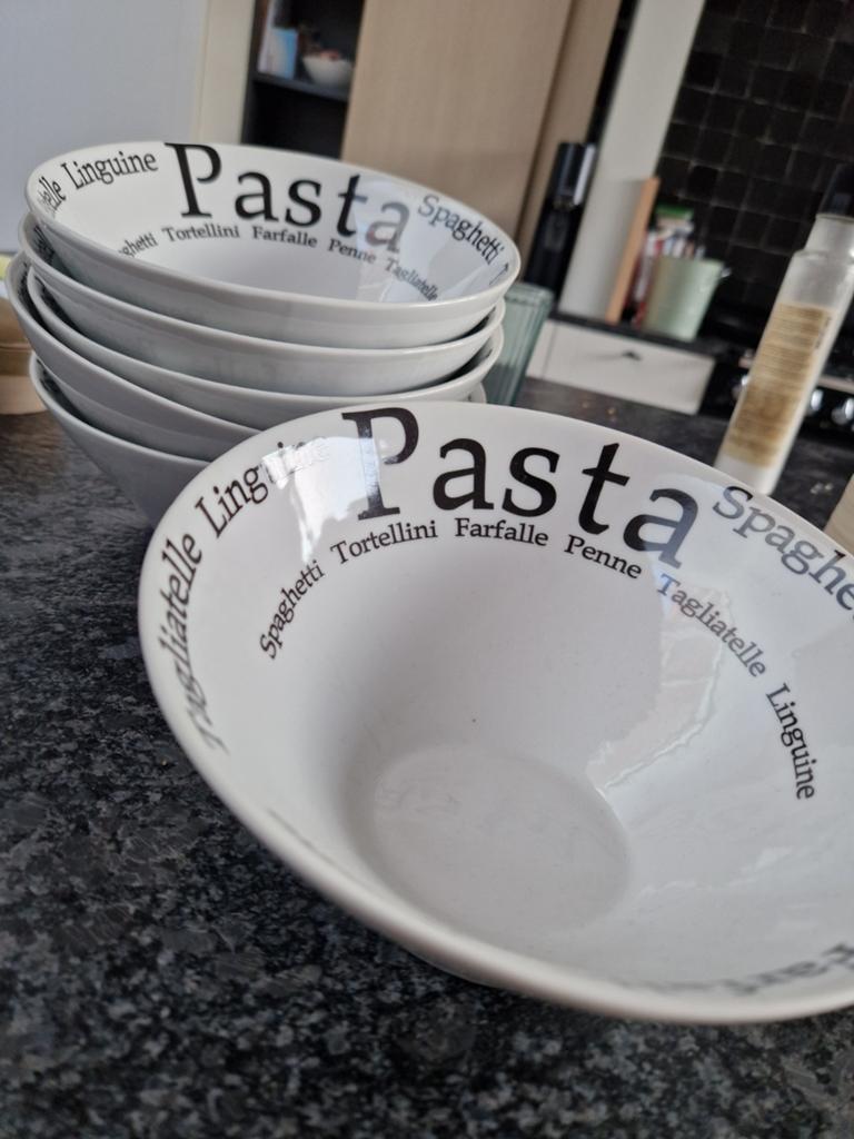Set pastaborden, Huis en Inrichting, Ophalen