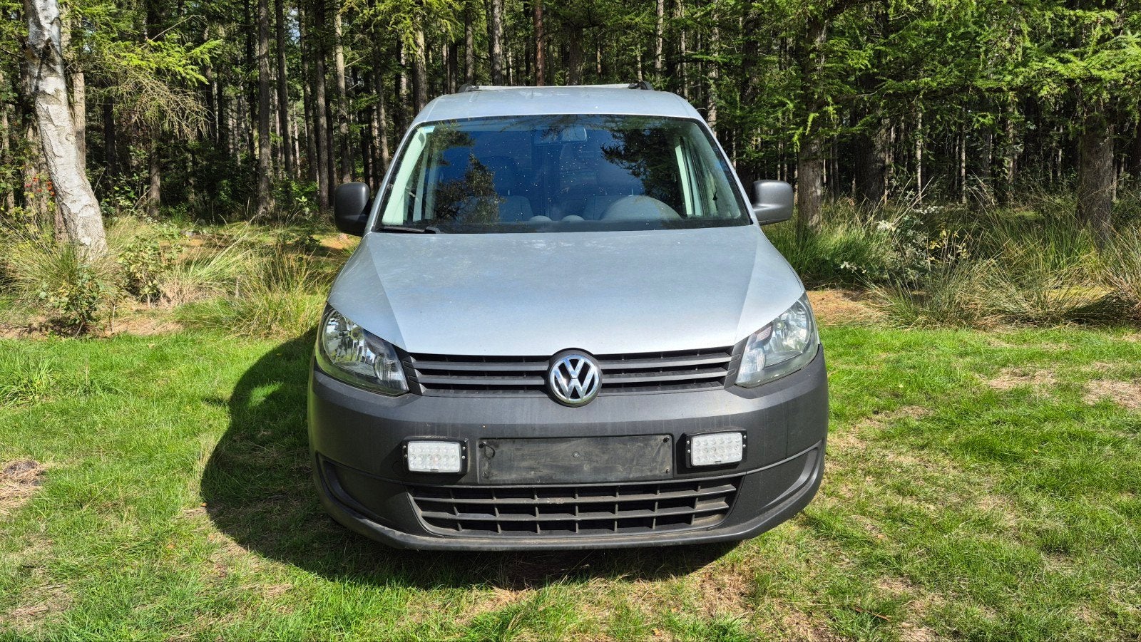 Volkswagen Caddy 1.6 TDI – stoere look-slaapopbouw, Auto's, Dakrails, Bedrijf, Diesel, Te koop