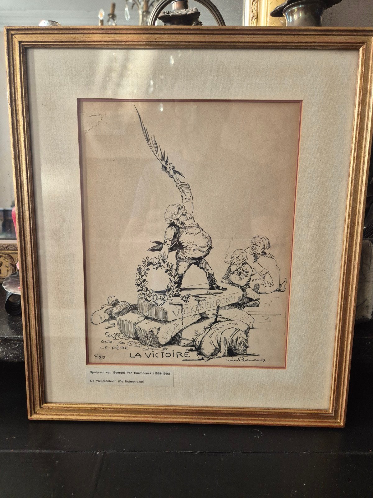 Georges Raemdonck 3 prenten voor de Notenkraker Vlaams., Ophalen of Verzenden, Foto
