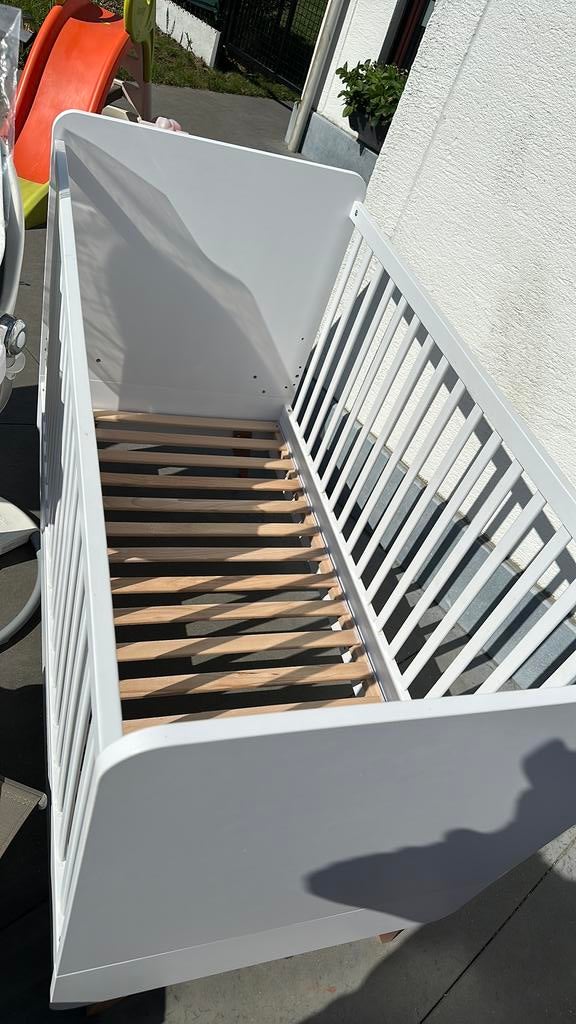 Kinderbedje met lattenbodem, Ophalen, Zo goed als nieuw, Lattenbodem