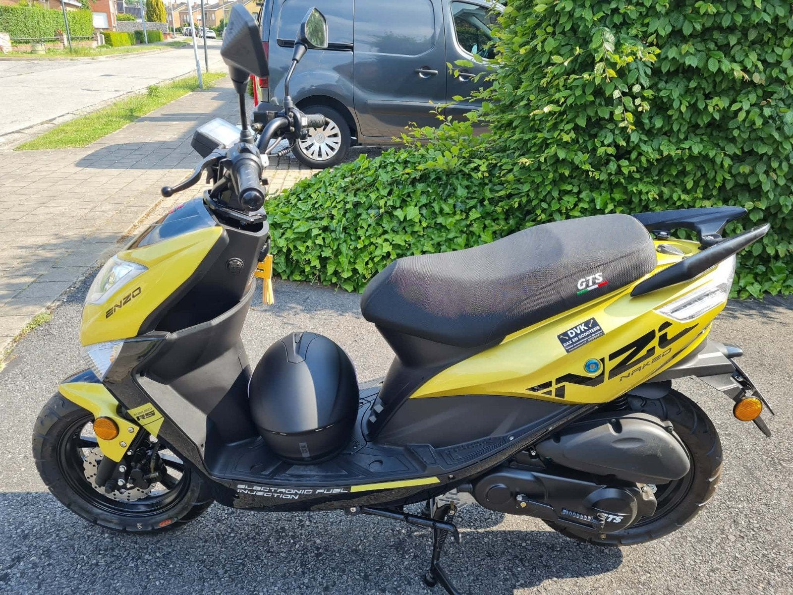 scooter a klasse, Enlèvement